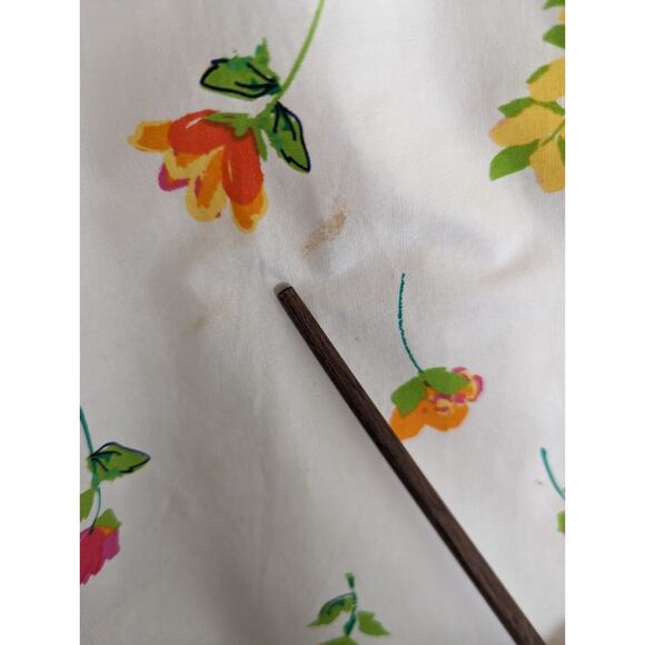 Bonnie Jean Girls 8 Dress Floral Spring A Few Marks Shown In Photos Ch 27 W 23" - Picture 6 of 13